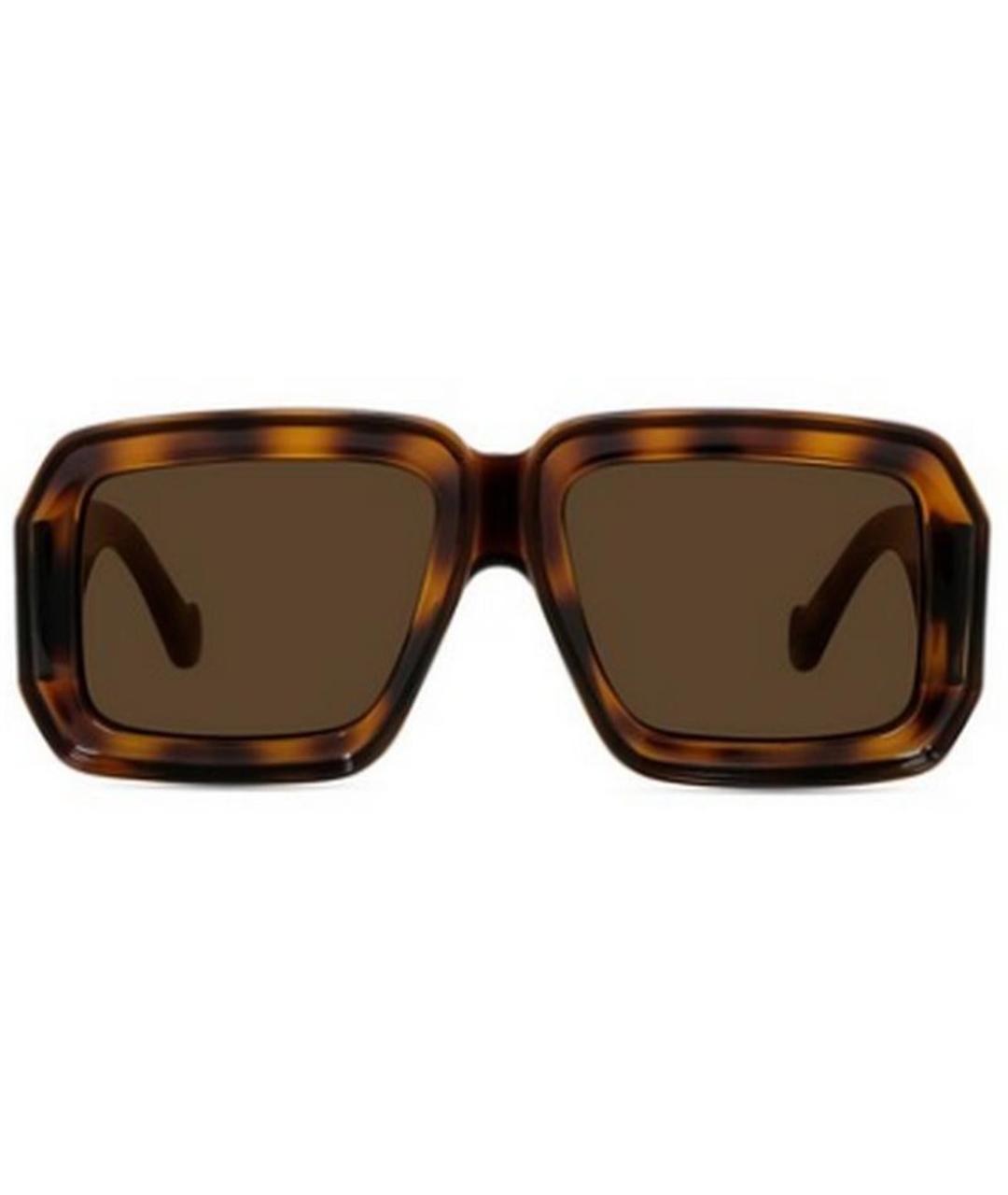 LOEWE Коричневые солнцезащитные очки, фото 4