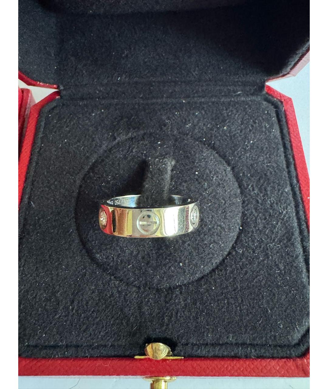 CARTIER Серебряное кольцо из белого золота, фото 8