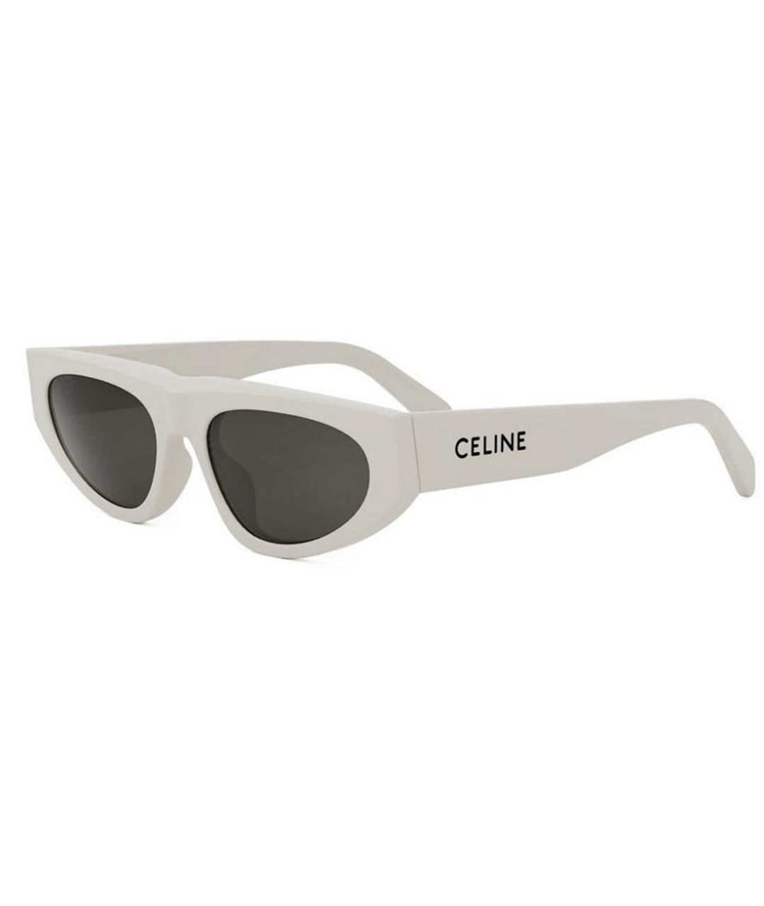 CELINE Серые пластиковые солнцезащитные очки, фото 1