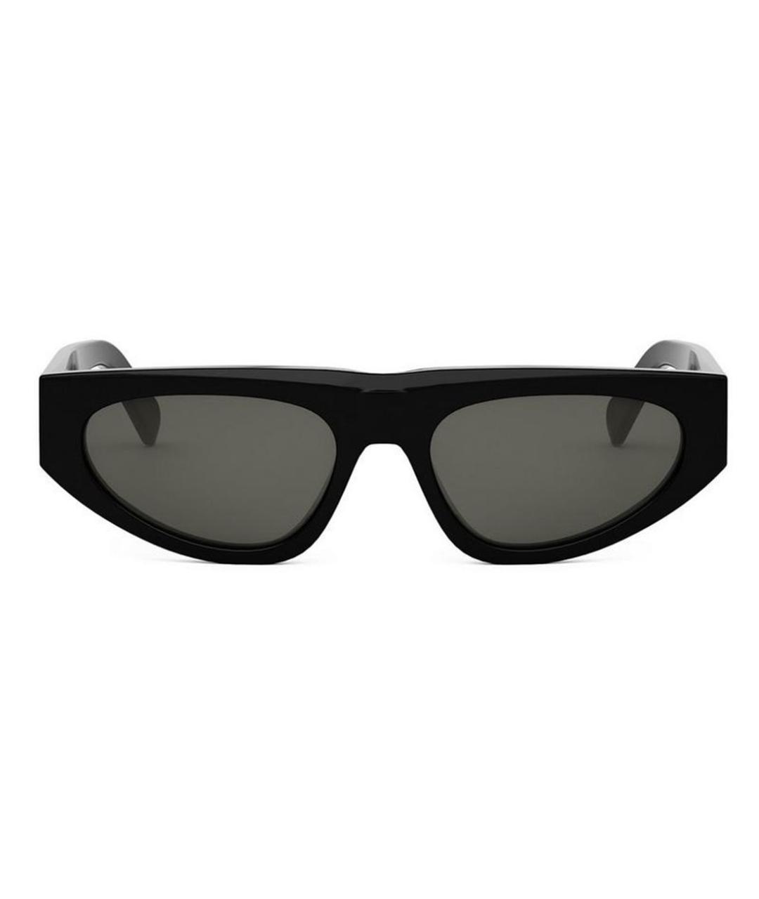 CELINE Черные пластиковые солнцезащитные очки, фото 2