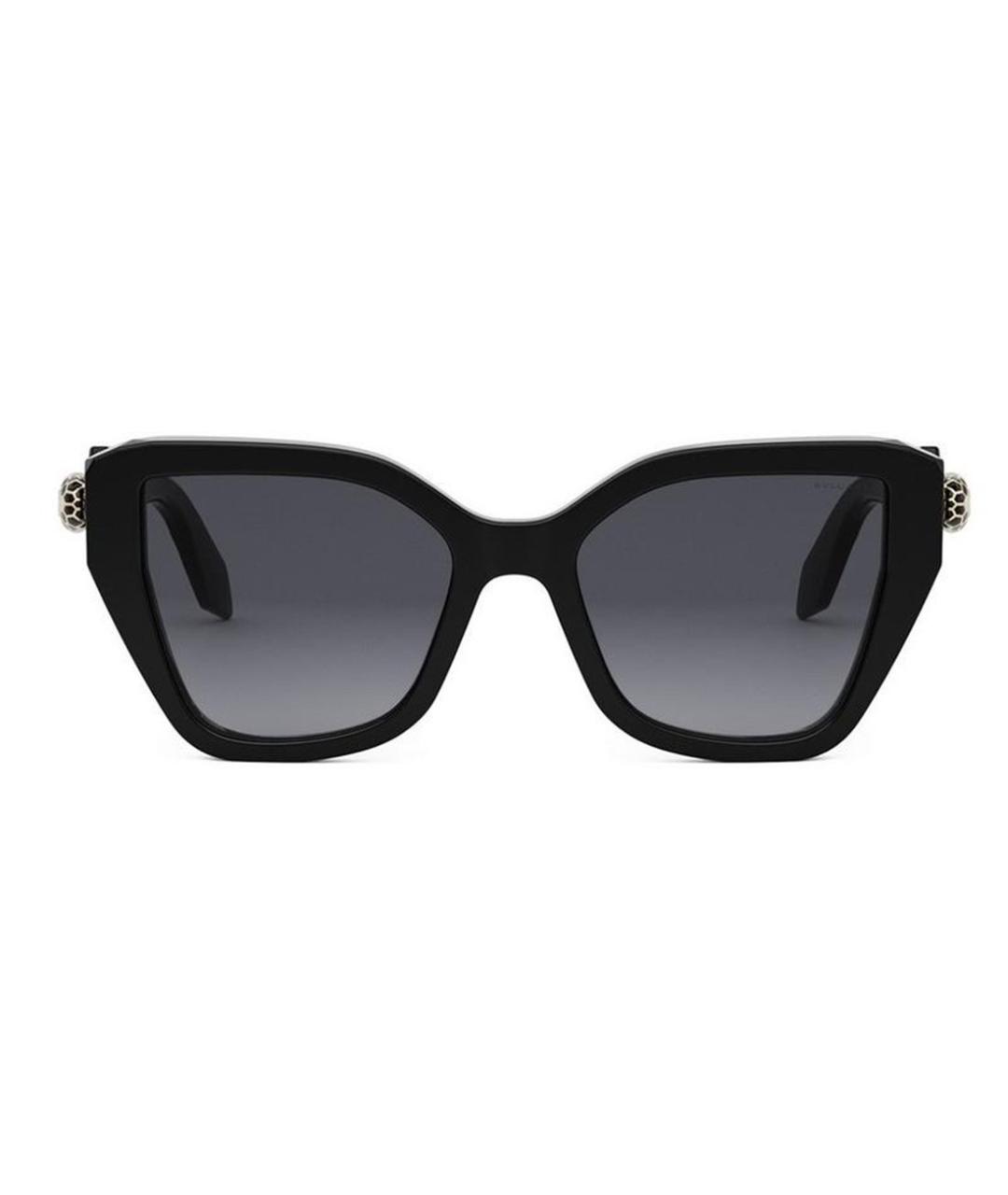 BVLGARI Черные солнцезащитные очки, фото 4
