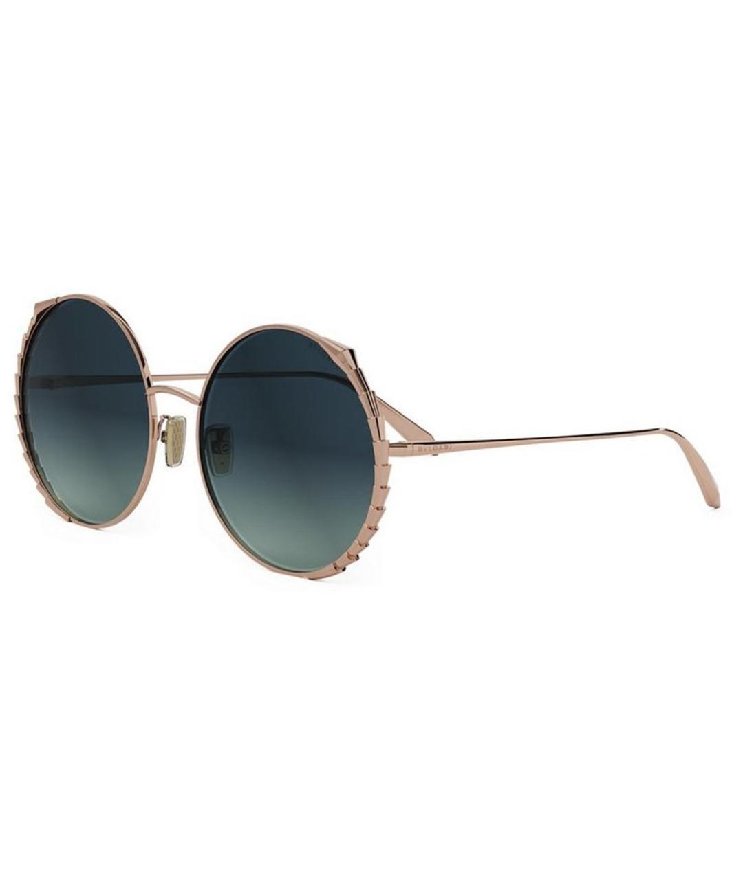 BVLGARI Мульти металлические солнцезащитные очки, фото 2