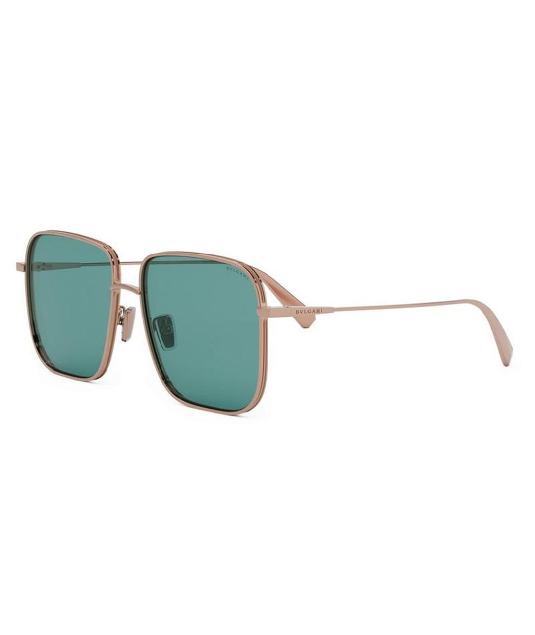 BVLGARI Мульти металлические солнцезащитные очки, фото 2