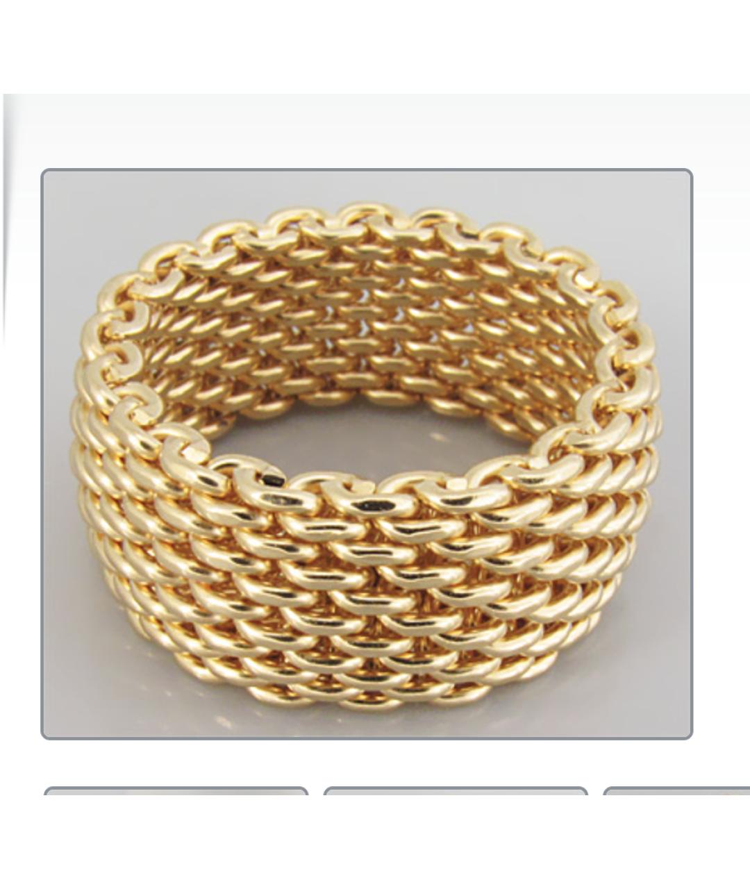 TIFFANY&CO Золотое кольцо из желтого золота, фото 7