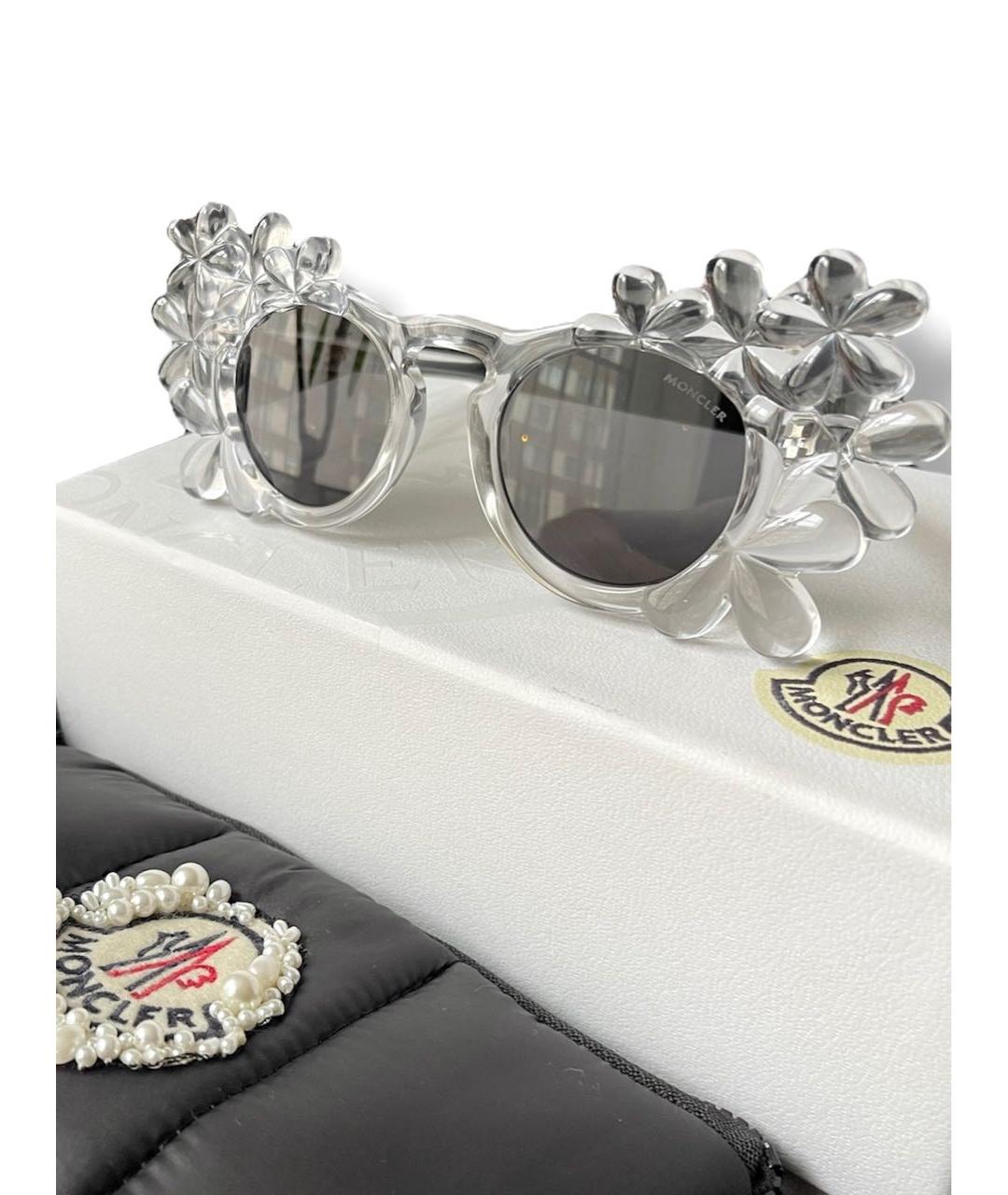 MONCLER Пластиковые солнцезащитные очки, фото 3
