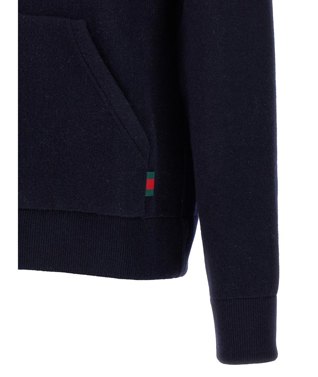 GUCCI Синяя шерстяная куртка, фото 5