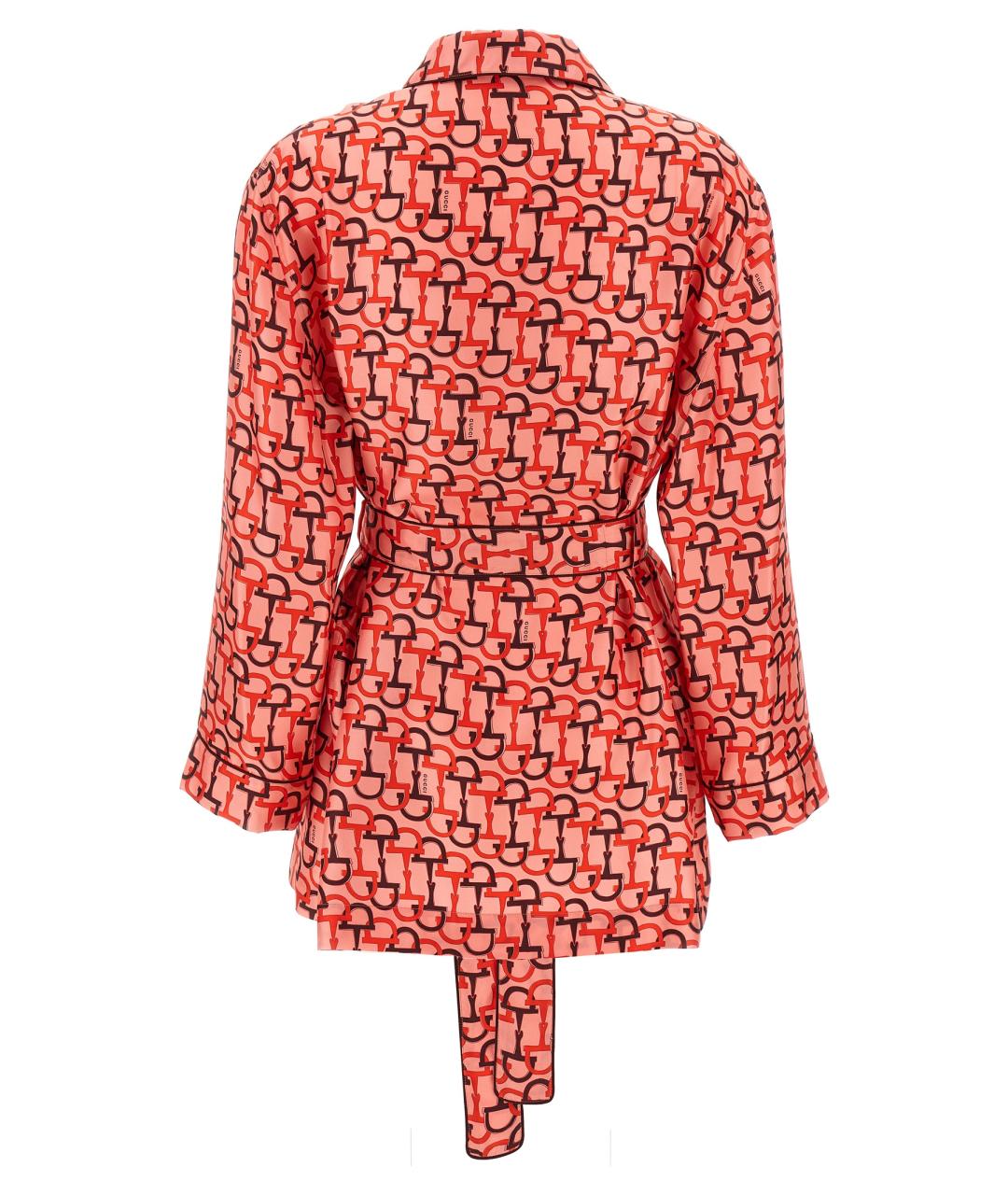 GUCCI Мульти шелковая блузы, фото 2