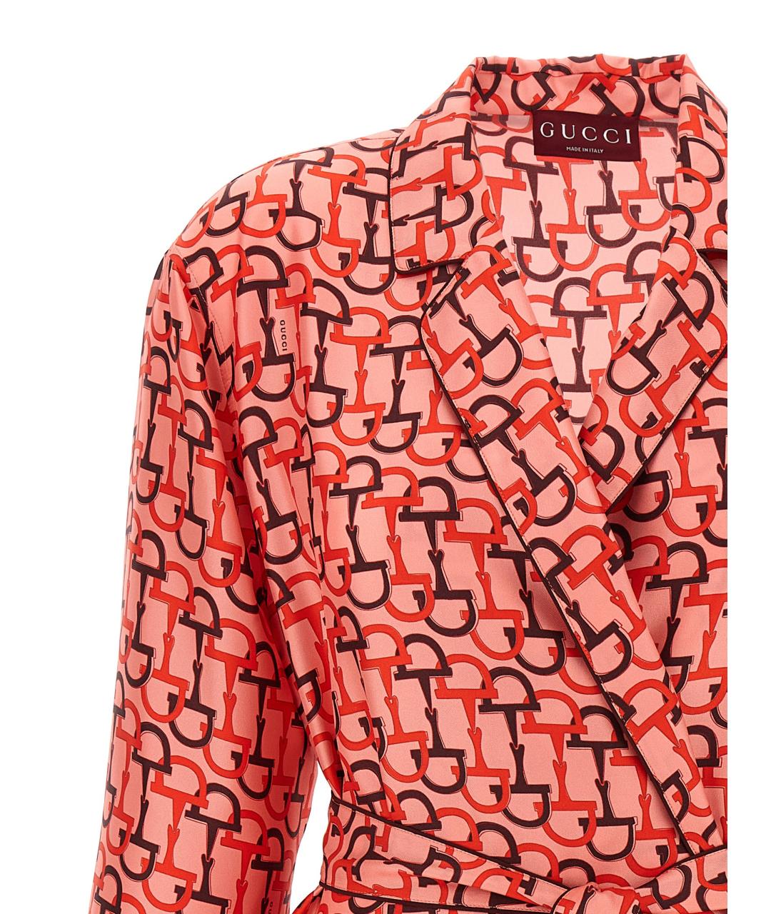 GUCCI Мульти шелковая блузы, фото 3
