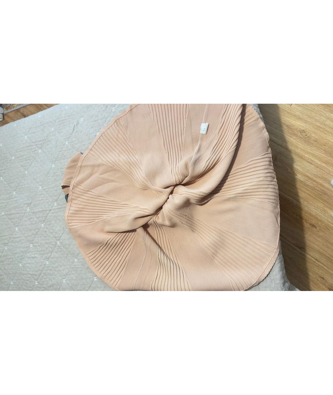 ALEXANDER MCQUEEN Коралловое вискозное коктейльное платье, фото 4