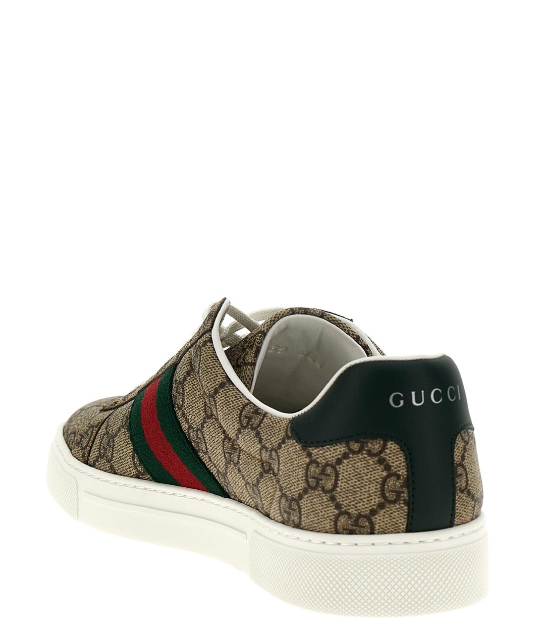 GUCCI Мульти текстильные кеды, фото 3