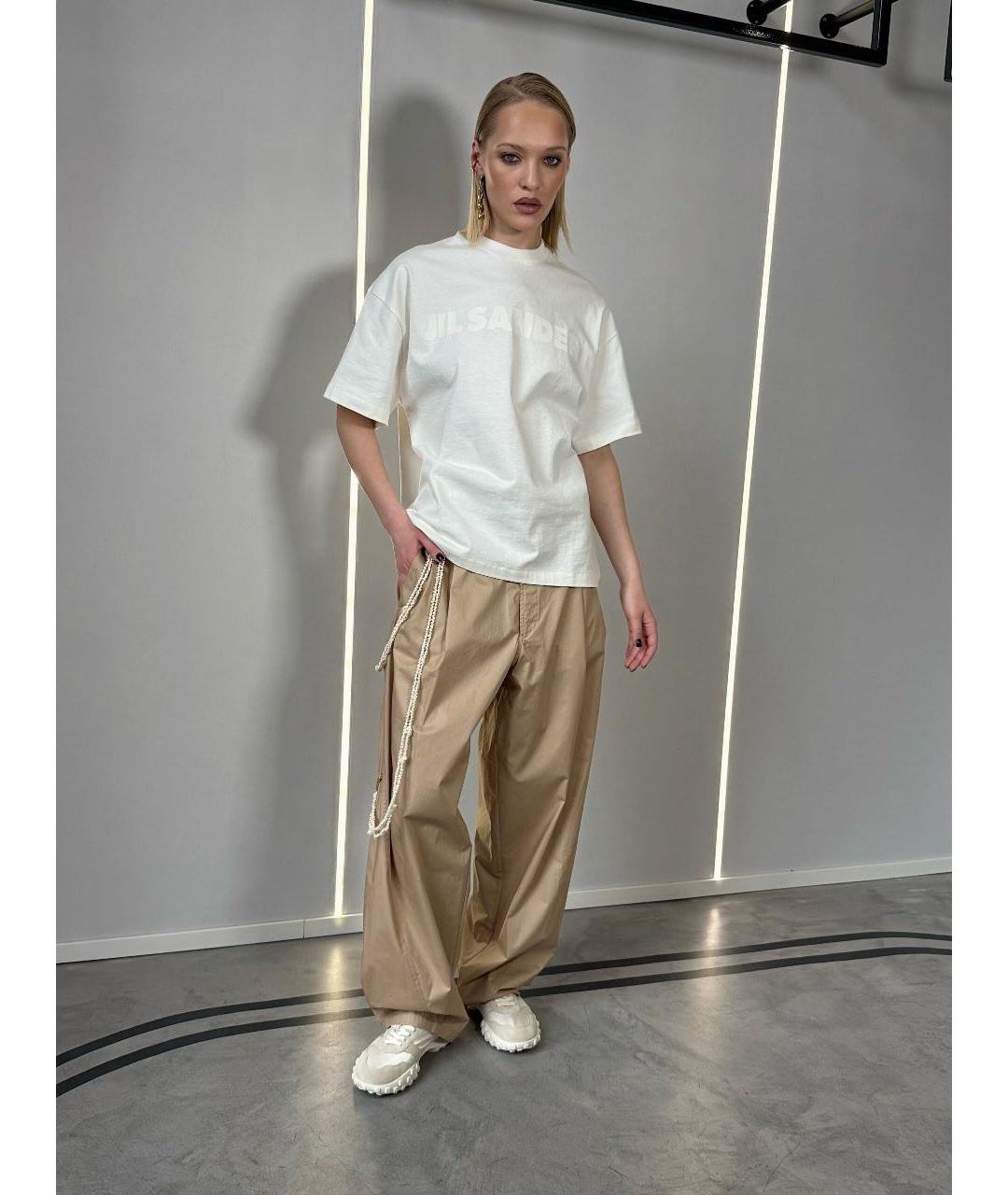 JIL SANDER Серые текстильные кроссовки, фото 7