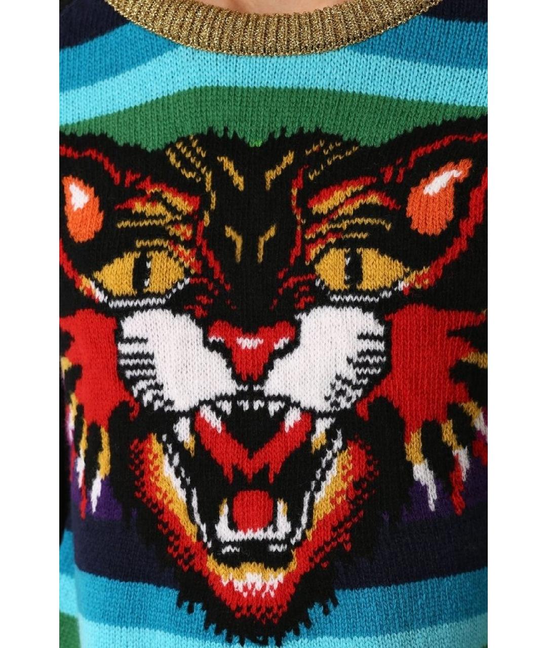 GUCCI Шерстяной джемпер / свитер, фото 4