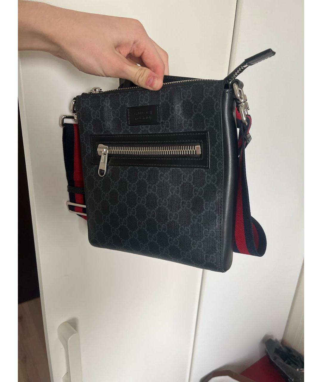 GUCCI Серая сумка на плечо, фото 2