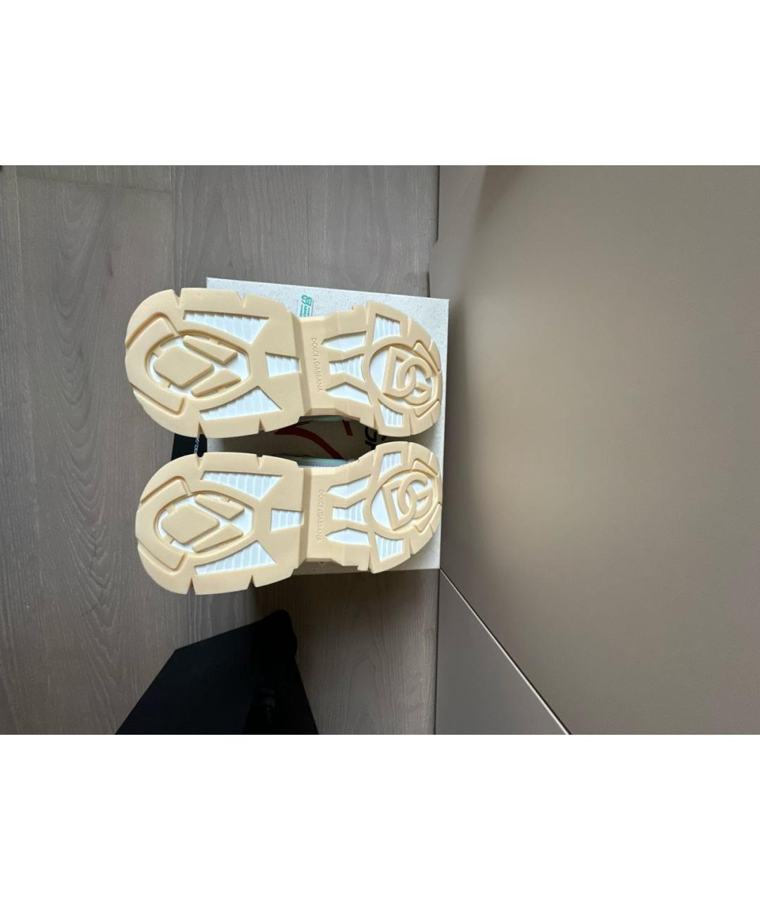 DOLCE&GABBANA Мульти текстильные кроссовки, фото 5