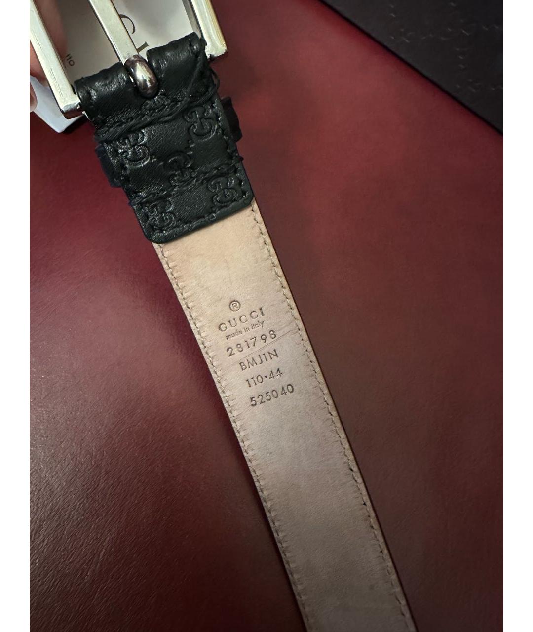 GUCCI Коричневый кожаный ремень, фото 3