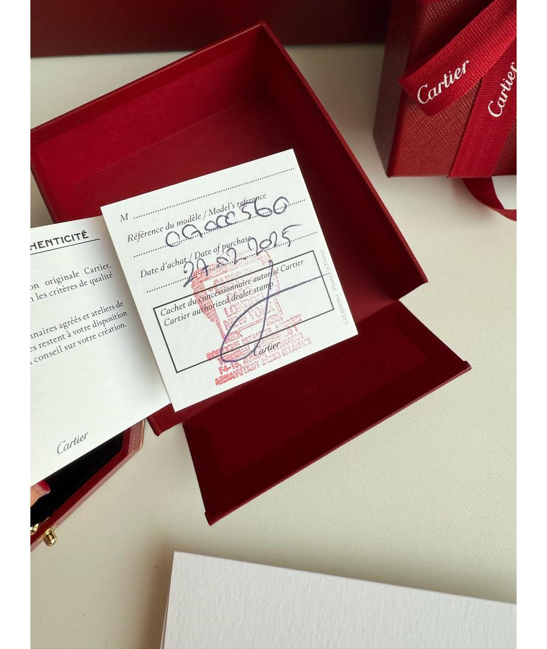 CARTIER Серебряные серебряные запонки, фото 5