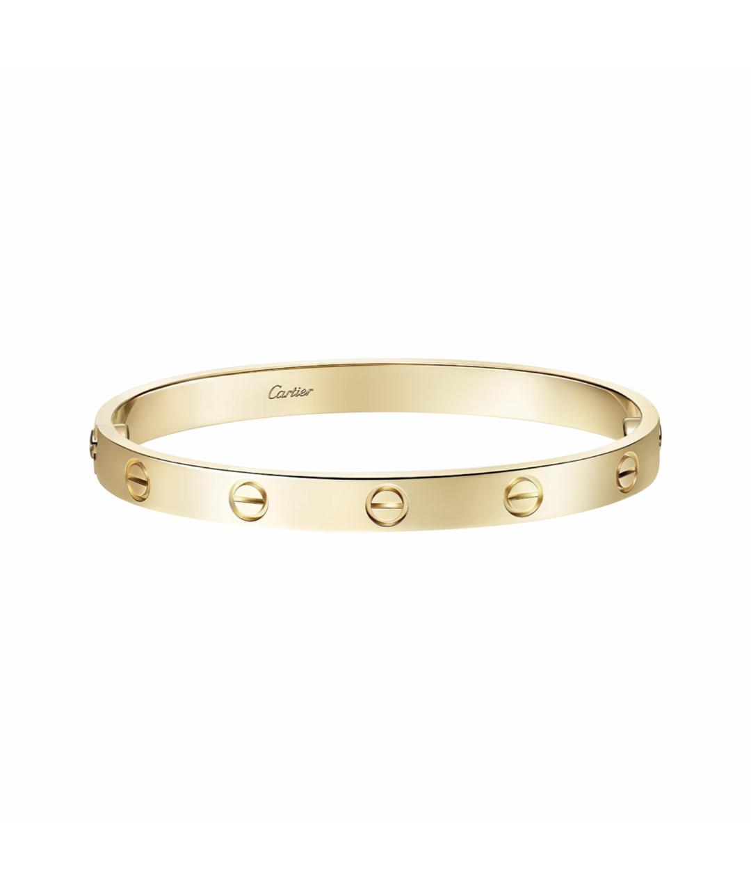 CARTIER Золотой браслет из желтого золота, фото 1
