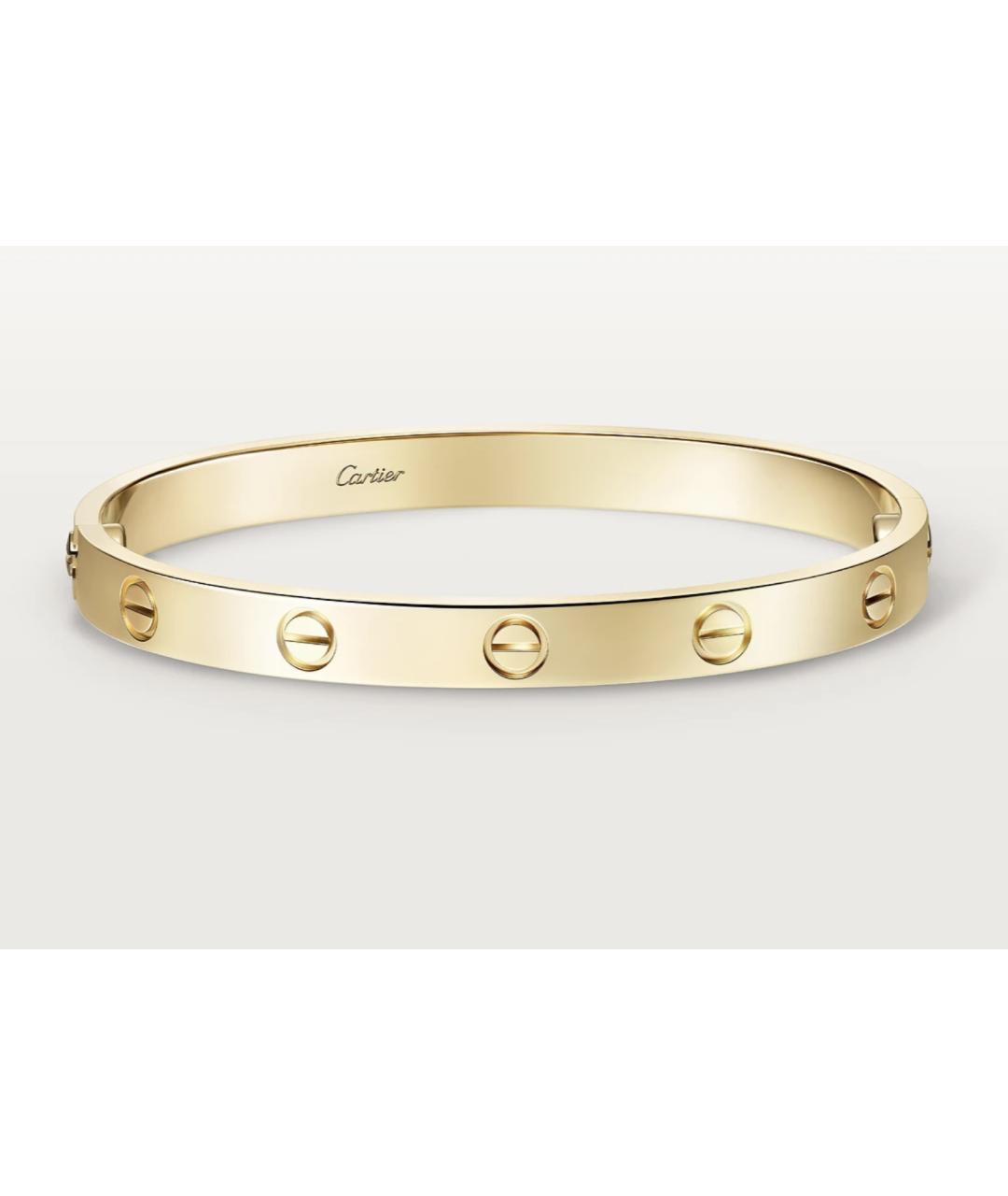 CARTIER Золотой браслет из желтого золота, фото 6