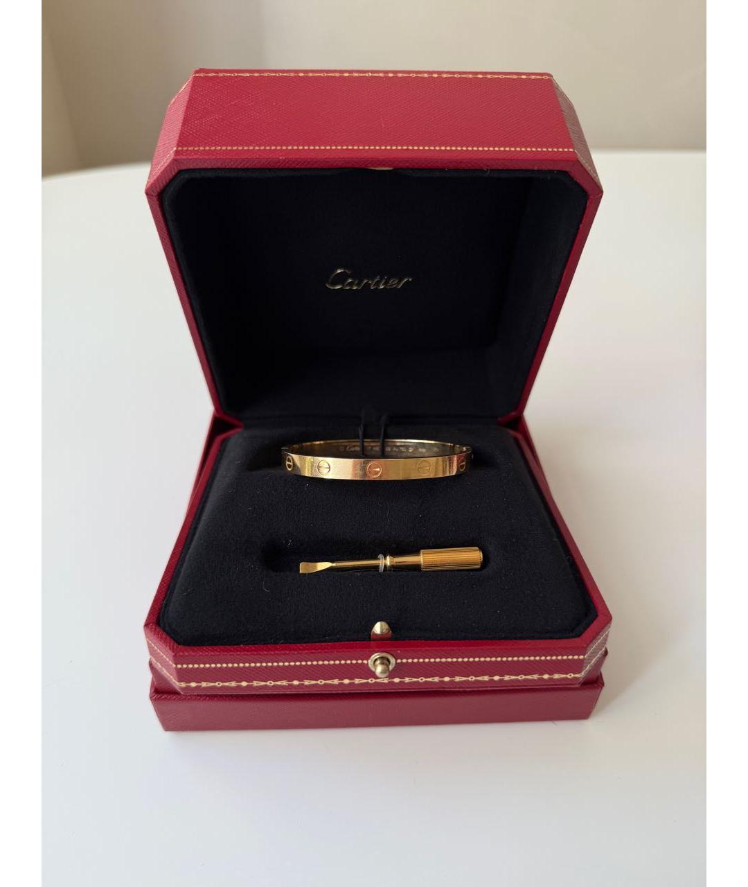 CARTIER Золотой браслет из желтого золота, фото 2