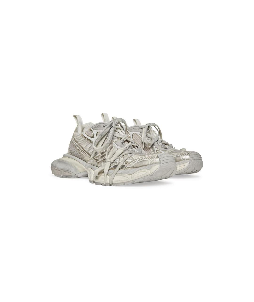 BALENCIAGA Серые кроссовки, фото 6