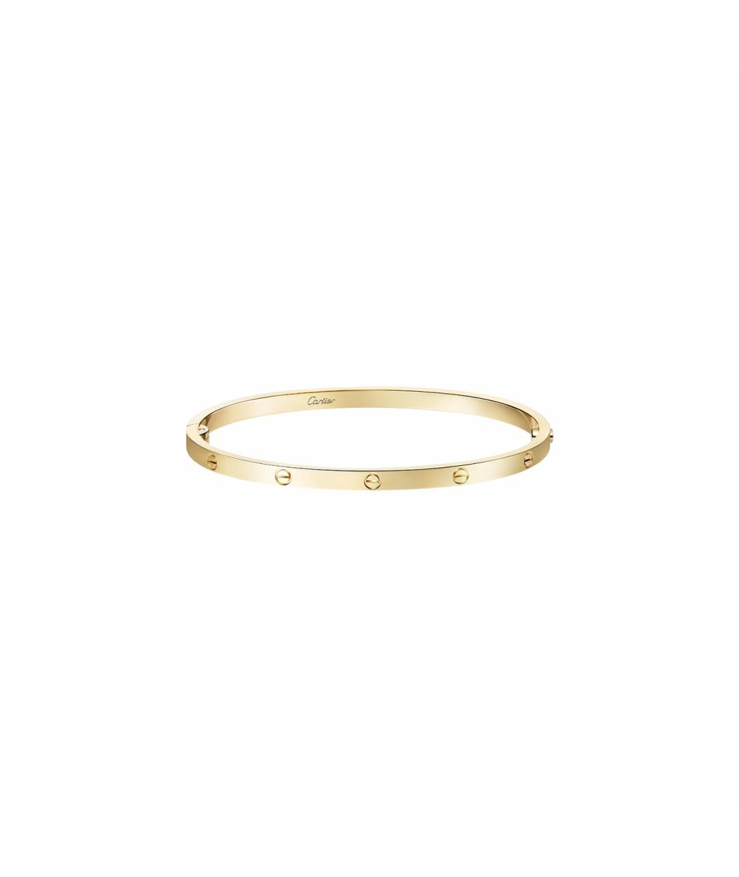 CARTIER Золотой браслет из желтого золота, фото 1