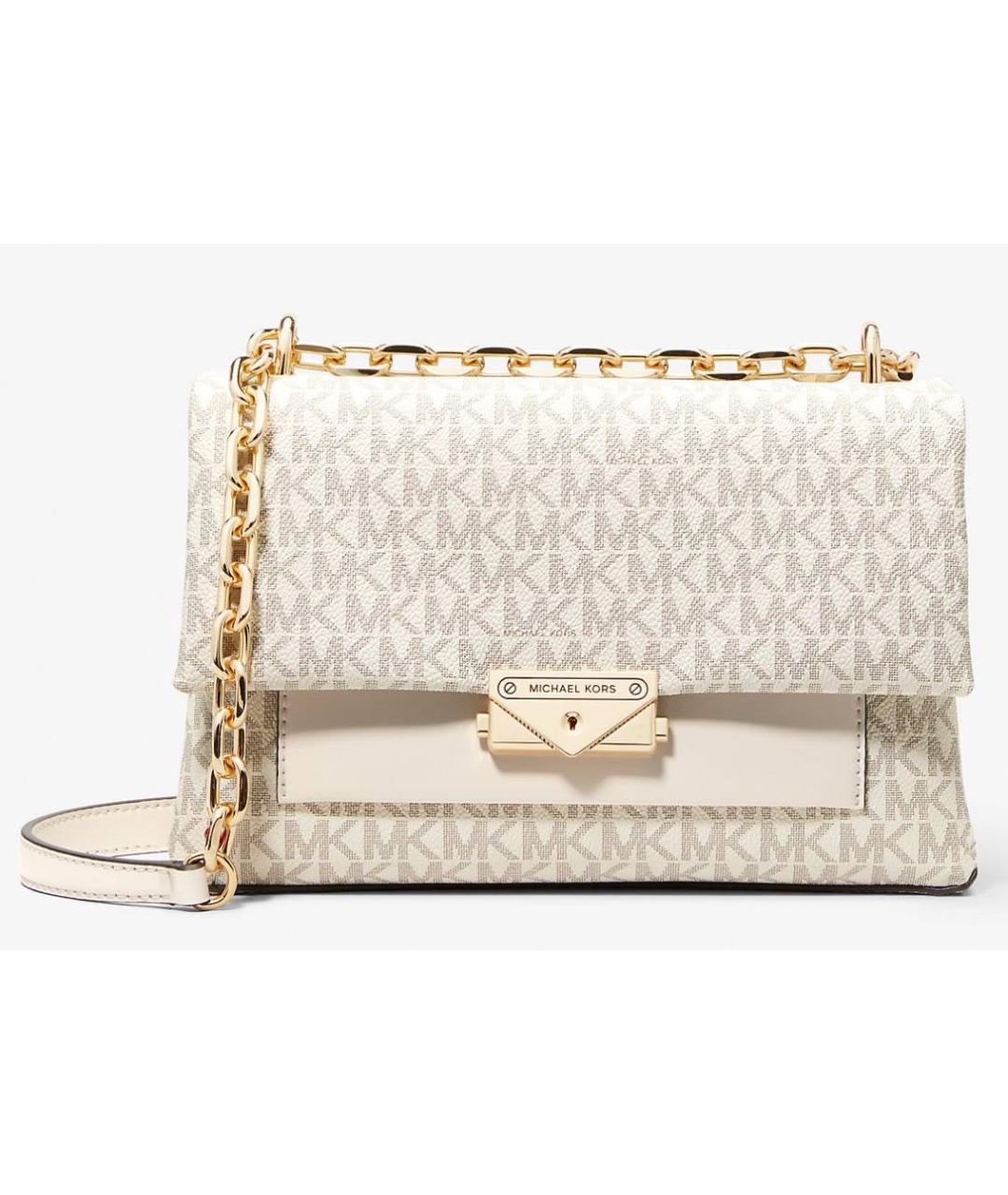 MICHAEL KORS Бежевая сумка через плечо, фото 9