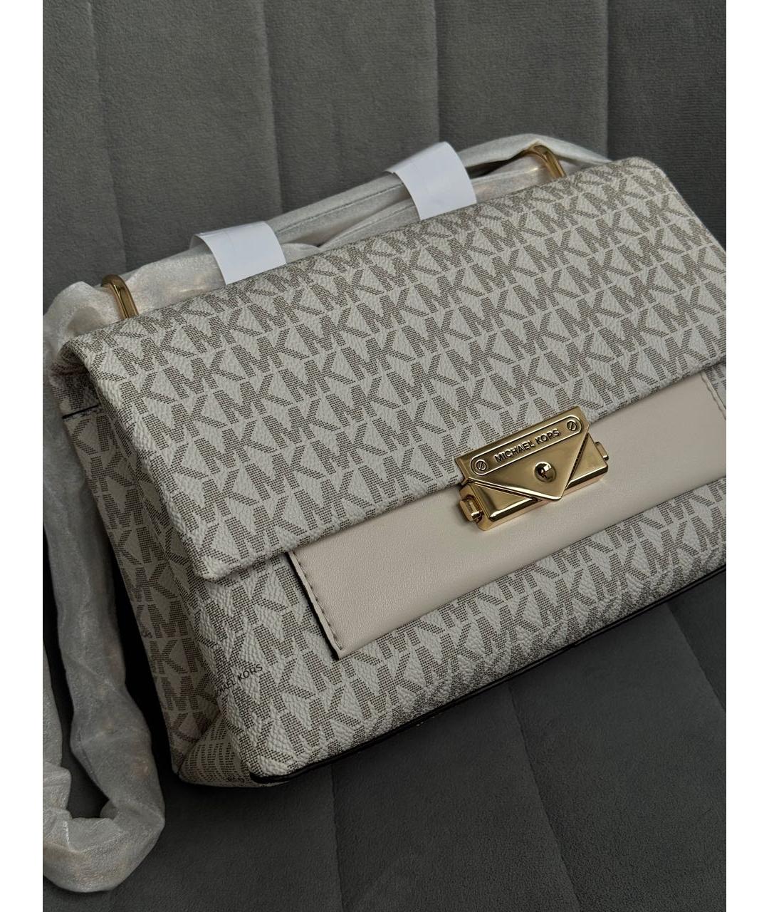 MICHAEL KORS Бежевая сумка через плечо, фото 6