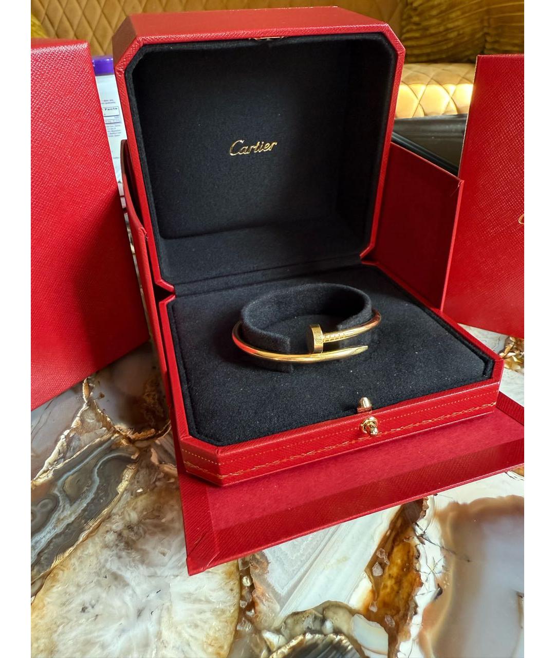 CARTIER Золотой браслет из желтого золота, фото 2
