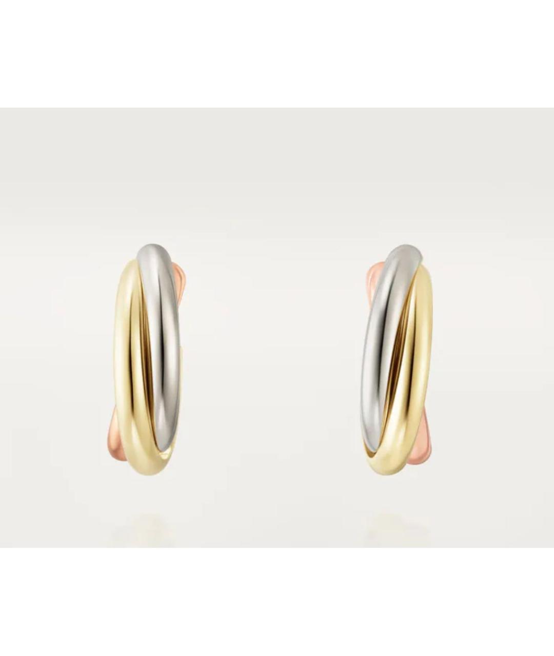 CARTIER Серьги из розового золота, фото 7
