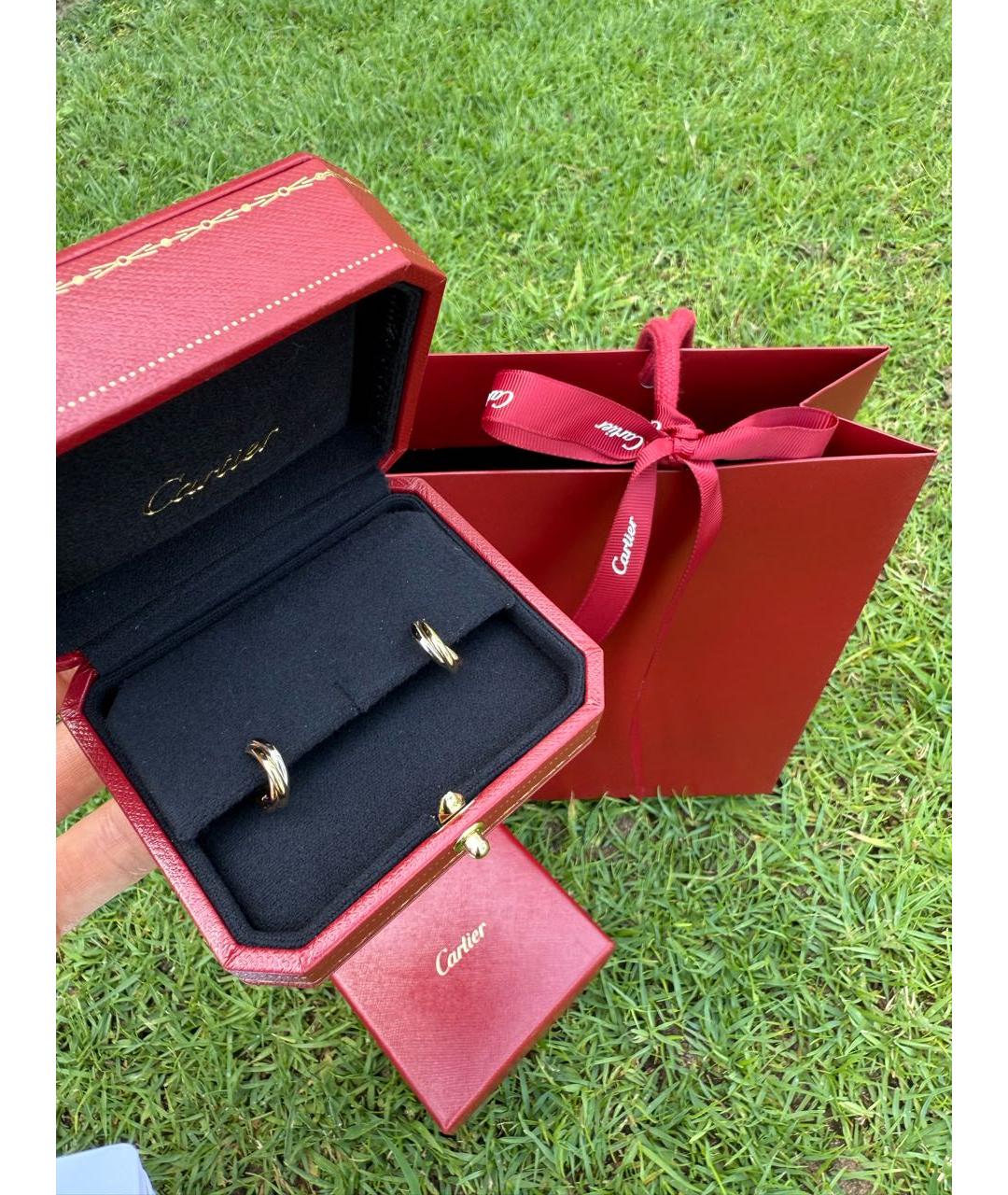CARTIER Серьги из розового золота, фото 6