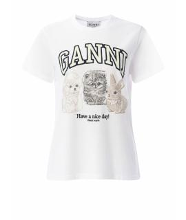 GANNI Футболка