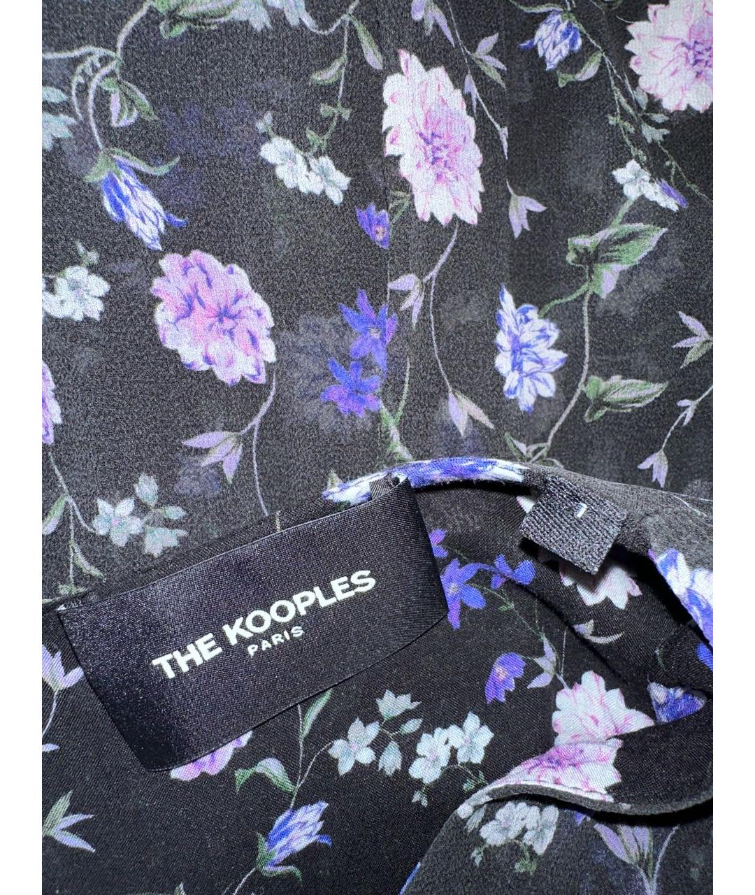 THE KOOPLES Мульти шелковое повседневное платье, фото 4