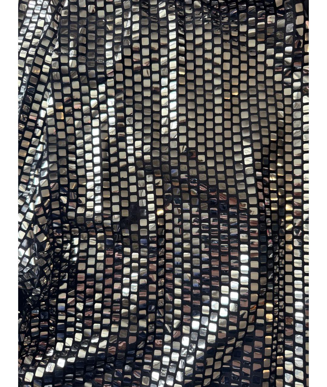 MAISON MARGIELA Серебряные леггинсы и велосипедки, фото 7