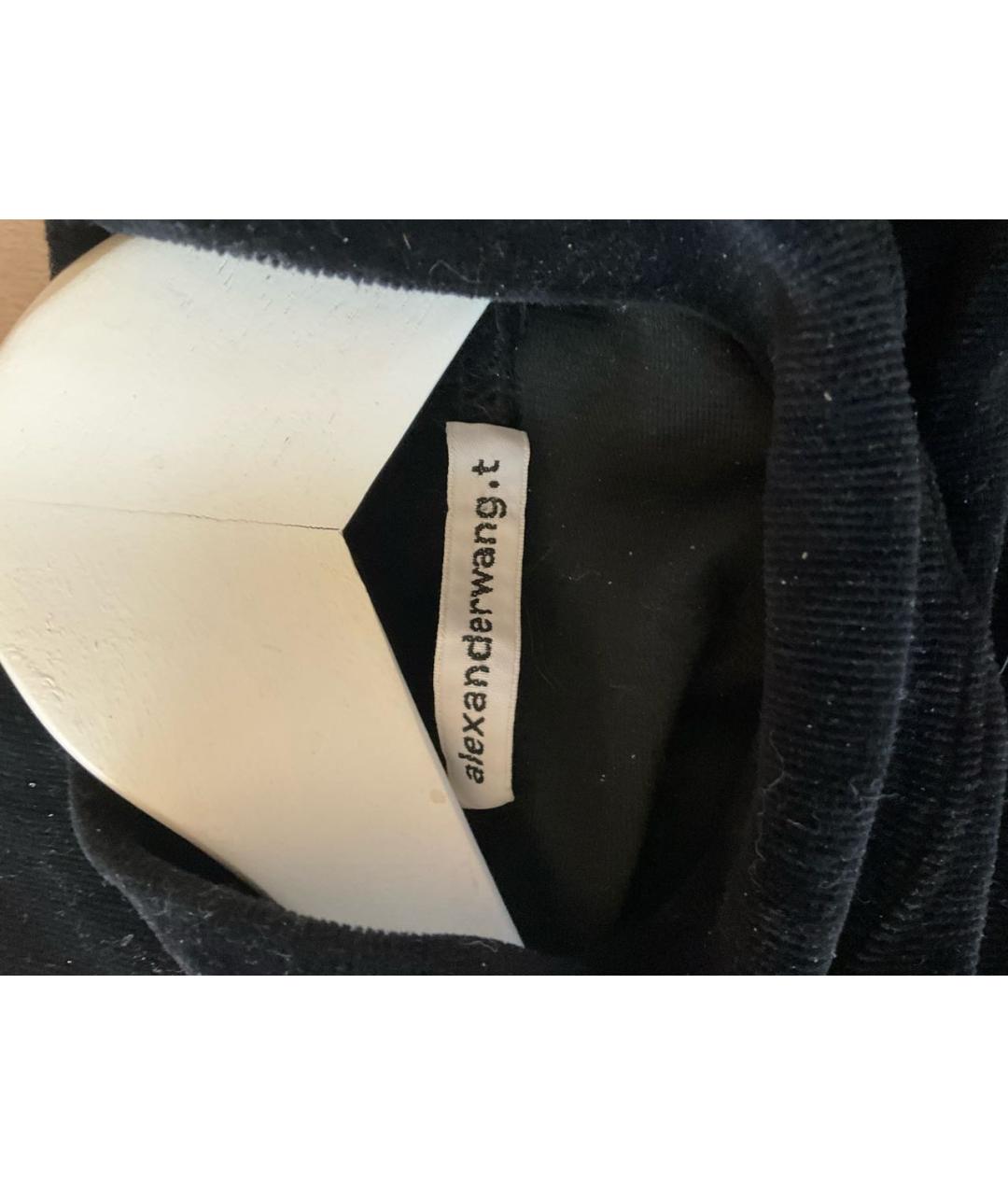 ALEXANDER WANG Черный велюровый спортивные костюмы, фото 8