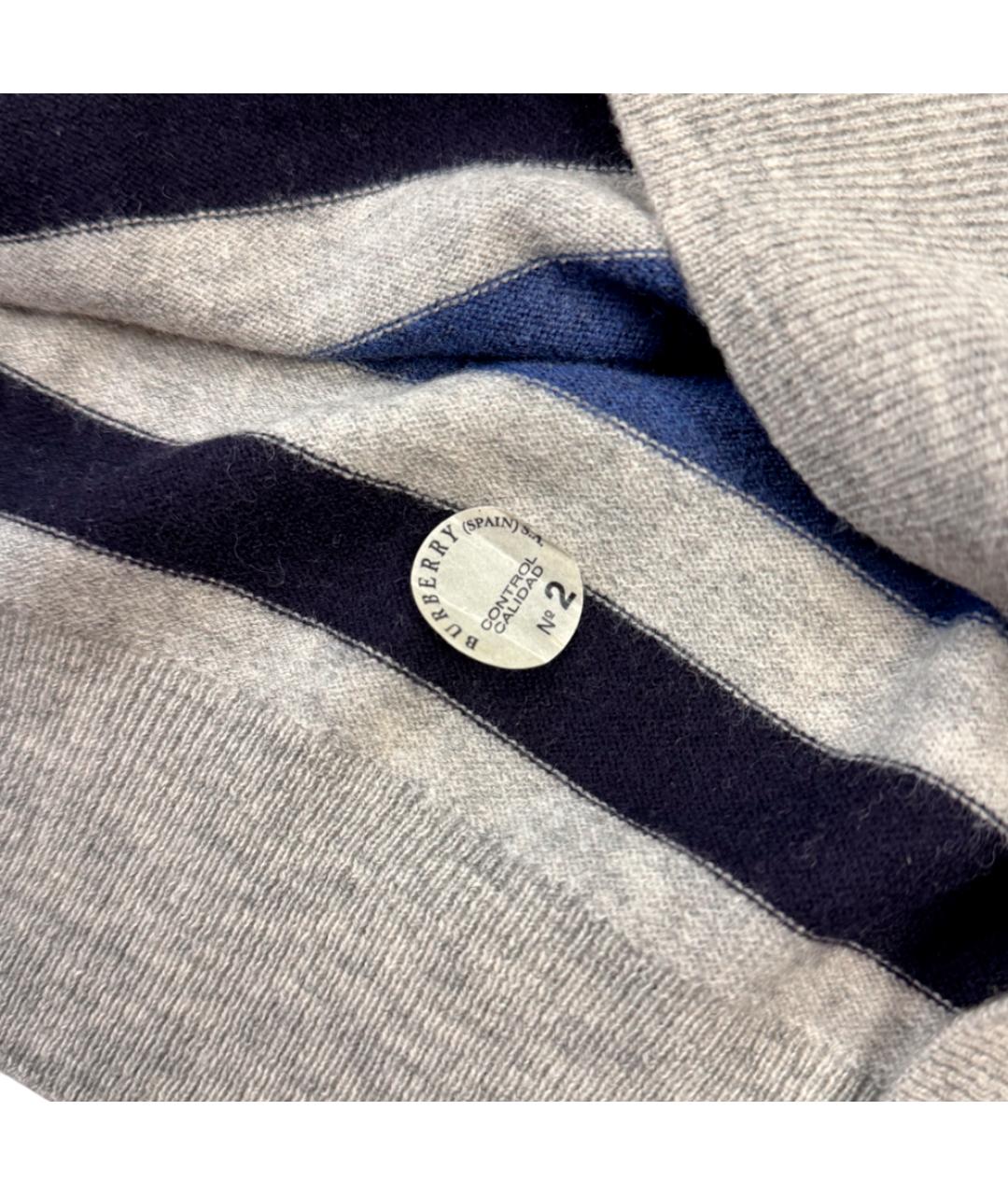 BURBERRY Мульти шерстяной джемпер / свитер, фото 6