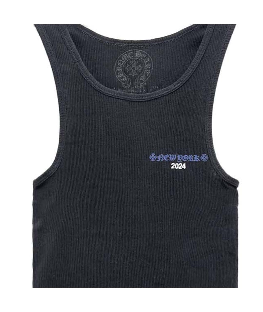 CHROME HEARTS Черная майка, фото 3