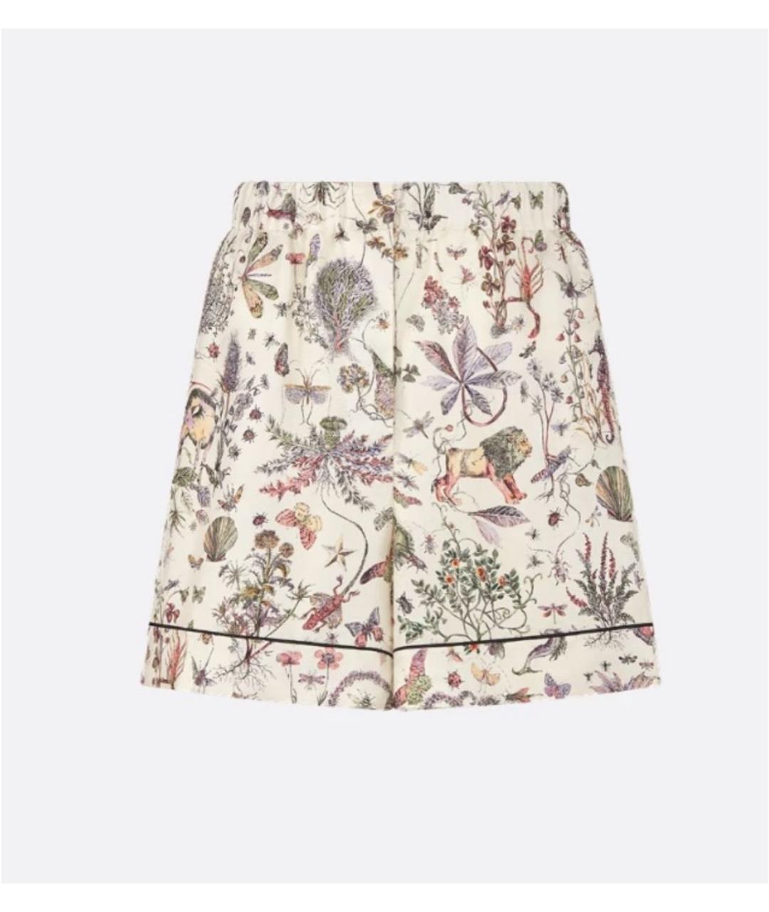 CHRISTIAN DIOR Мульти шелковый костюм с брюками, фото 2