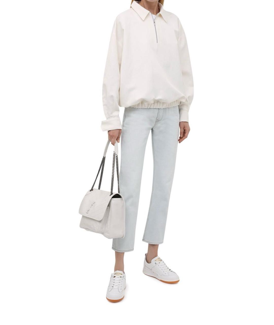 GOLDEN GOOSE DELUXE BRAND Белые кожаные кеды, фото 7
