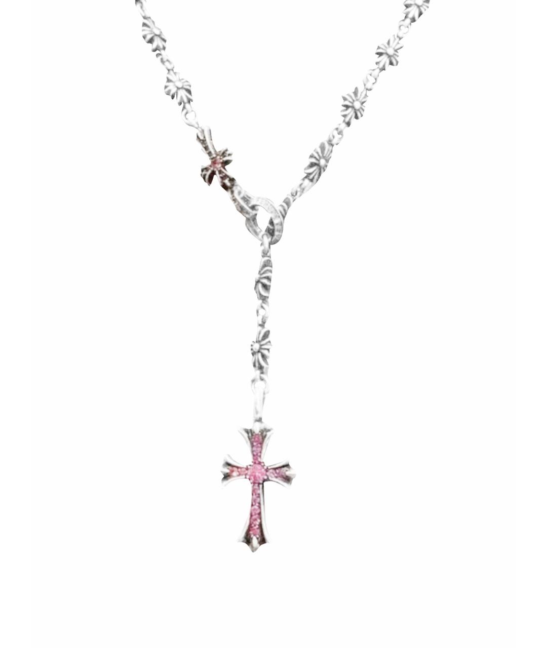 CHROME HEARTS Серебряная серебряная цепочка/подвеска, фото 1