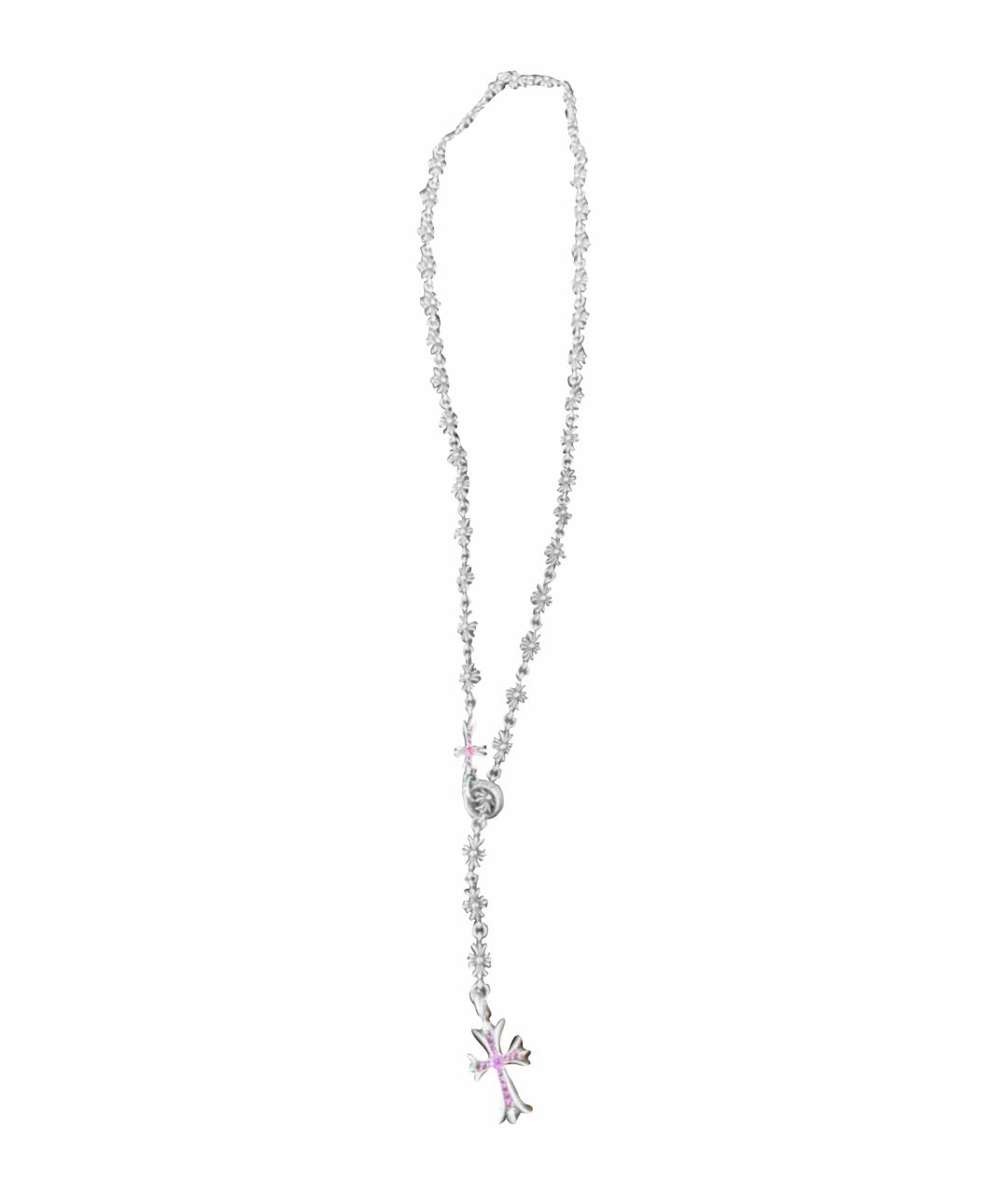 CHROME HEARTS Серебряная серебряная цепочка/подвеска, фото 3