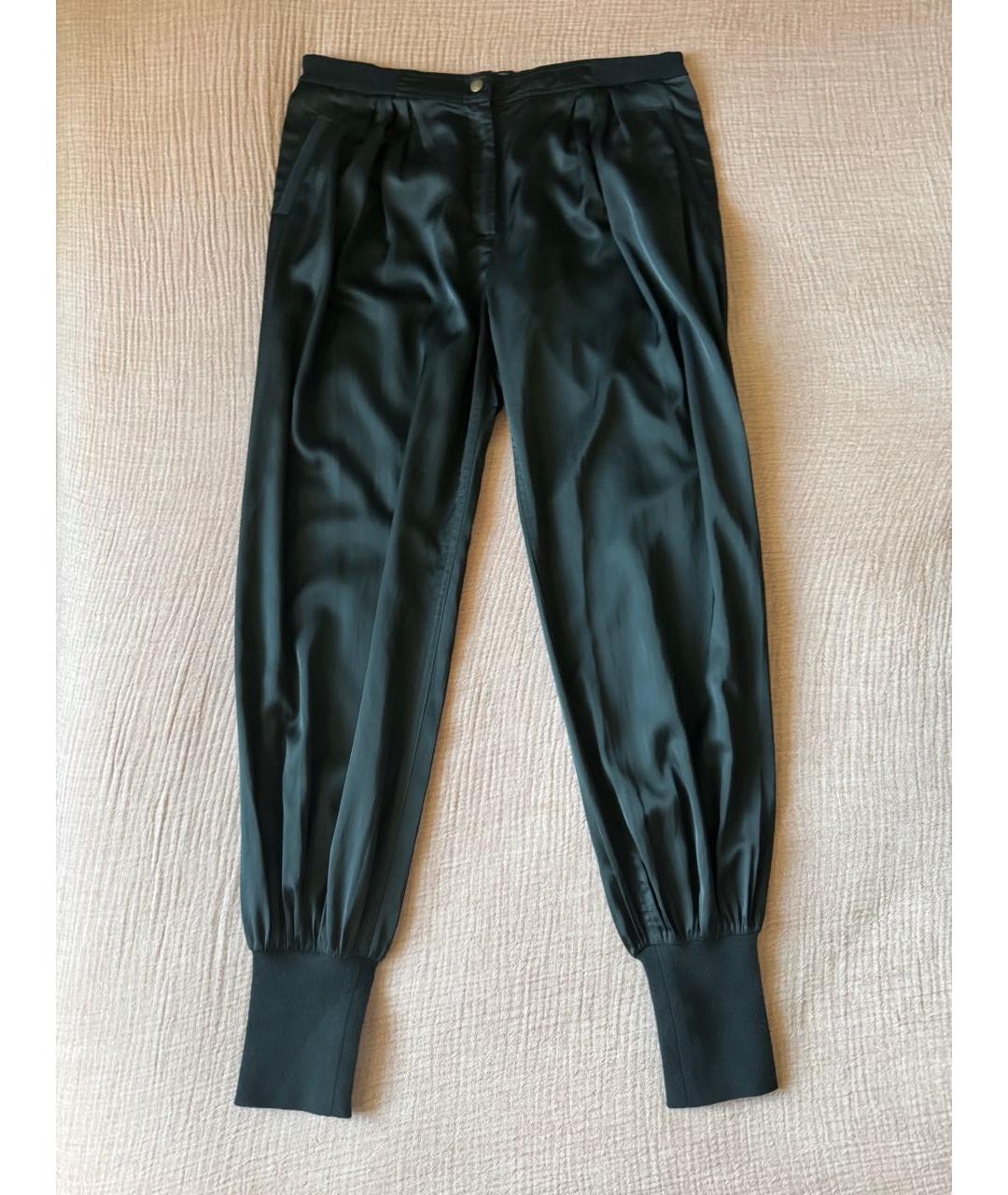 MCQ ALEXANDER MCQUEEN Черные вискозные брюки широкие, фото 5