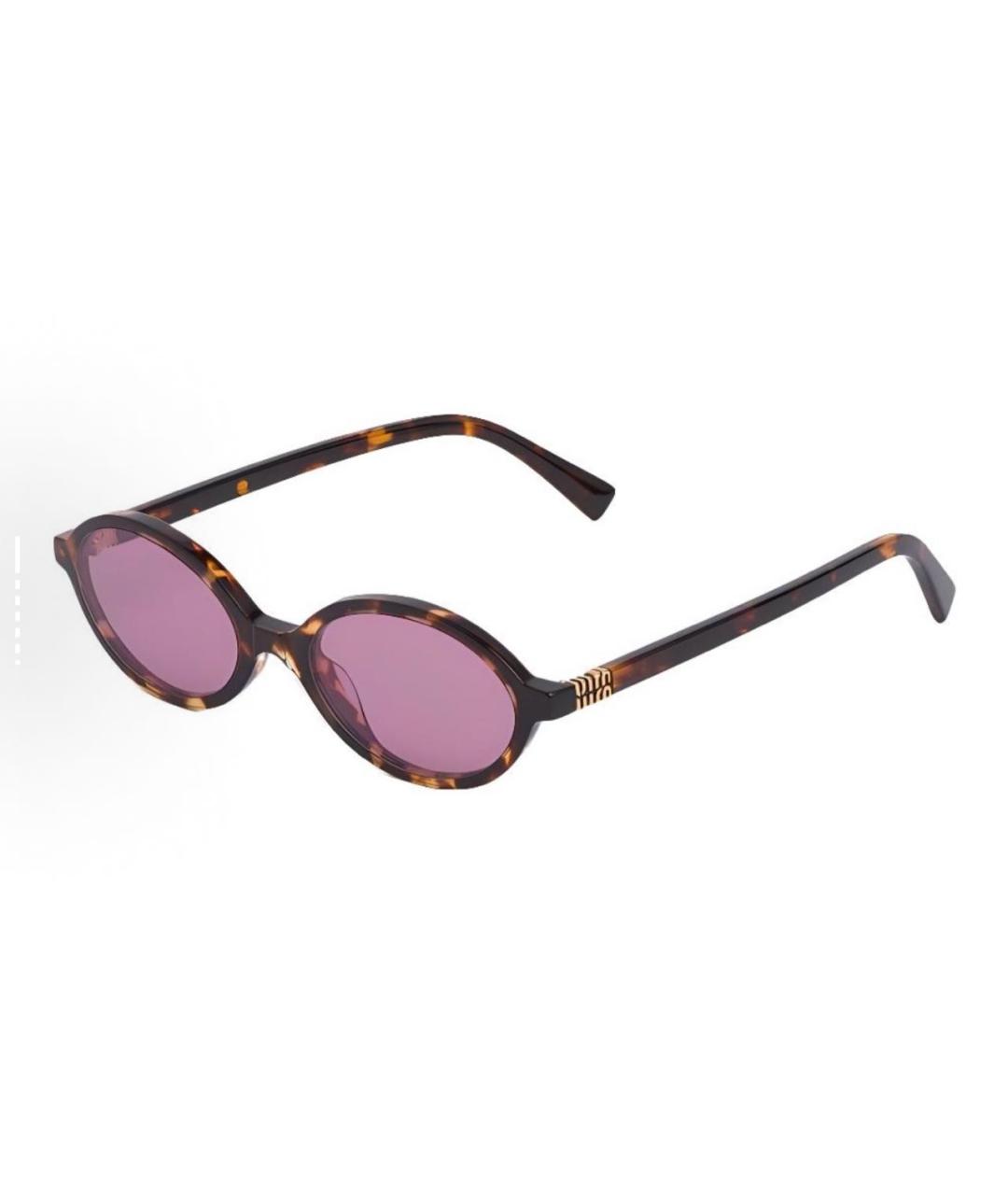 MIU MIU Мульти пластиковые солнцезащитные очки, фото 1