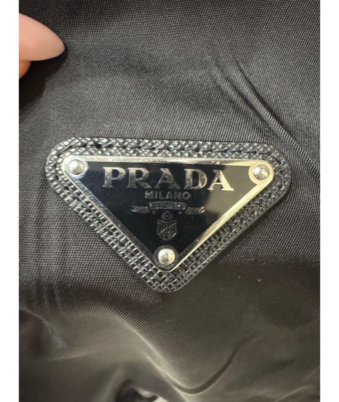 PRADA Черная куртка, фото 3