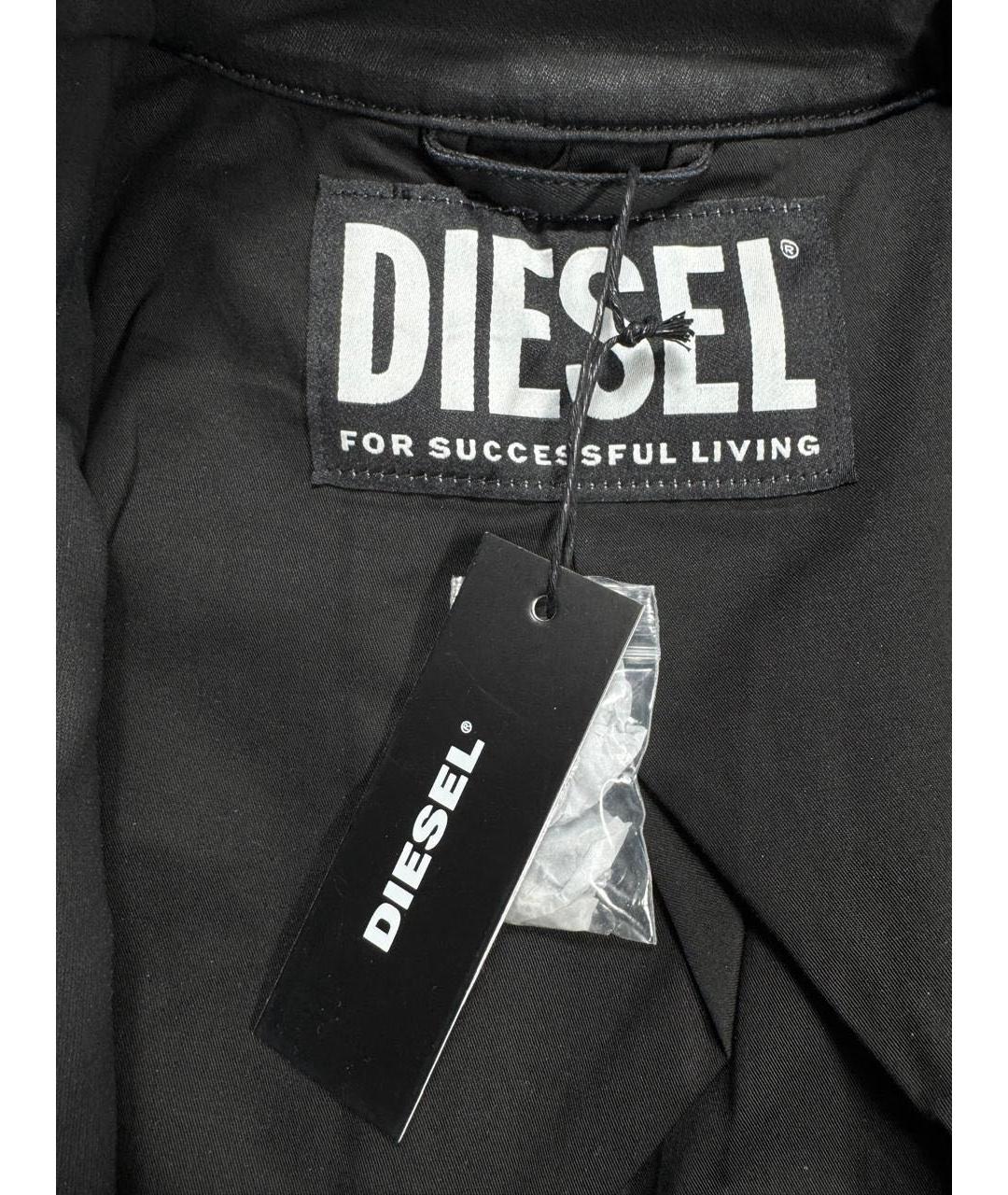 DIESEL Черная деним куртка, фото 7