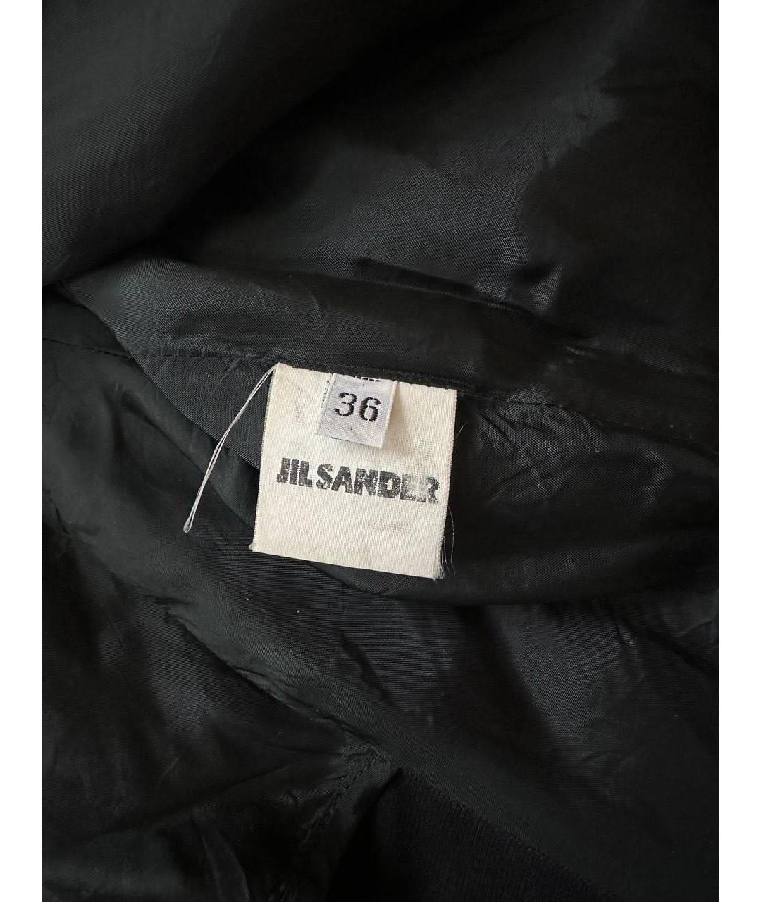 JIL SANDER Черный жакет/пиджак, фото 4