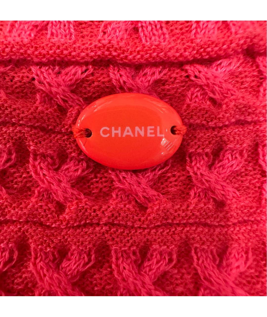 CHANEL Розовое коктейльное платье, фото 4