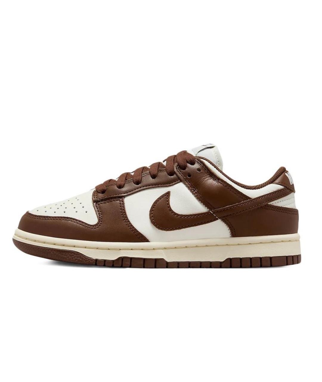 NIKE Коричневые кожаные кроссовки, фото 9
