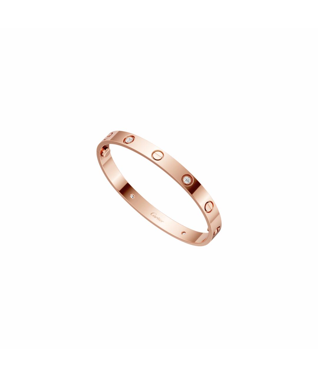 CARTIER Золотой браслет из розового золота, фото 1