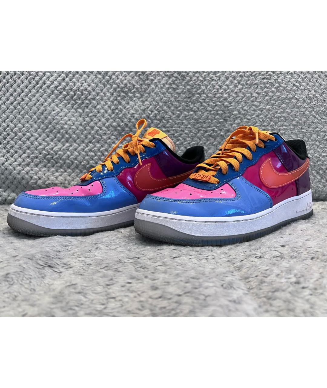 NIKE Мульти кожаные низкие кроссовки / кеды, фото 3