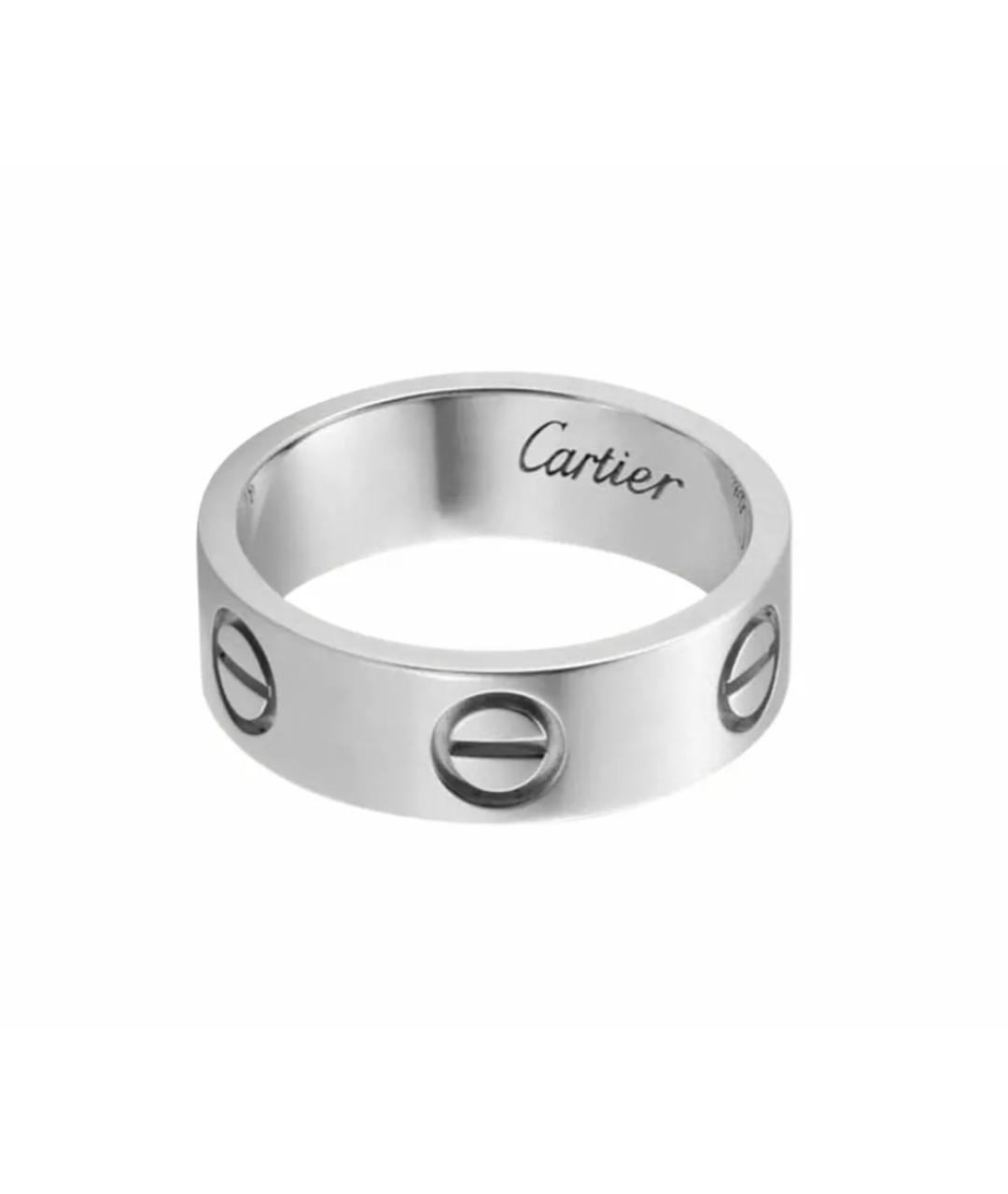CARTIER Серебряное кольцо из белого золота, фото 1